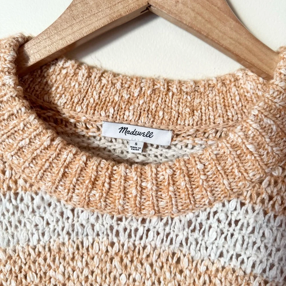 Madewell Baez Pullover Sweater in Stripe - Picture 7 of 13